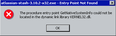 Entry point not found. Ошибка Windows 2000. Windows 2000 Error.