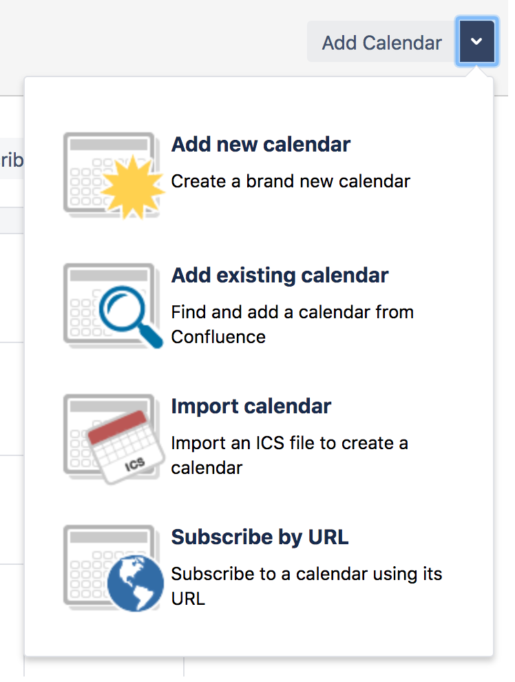 Create, Add, and Edit Calendars Atlassian Documentation